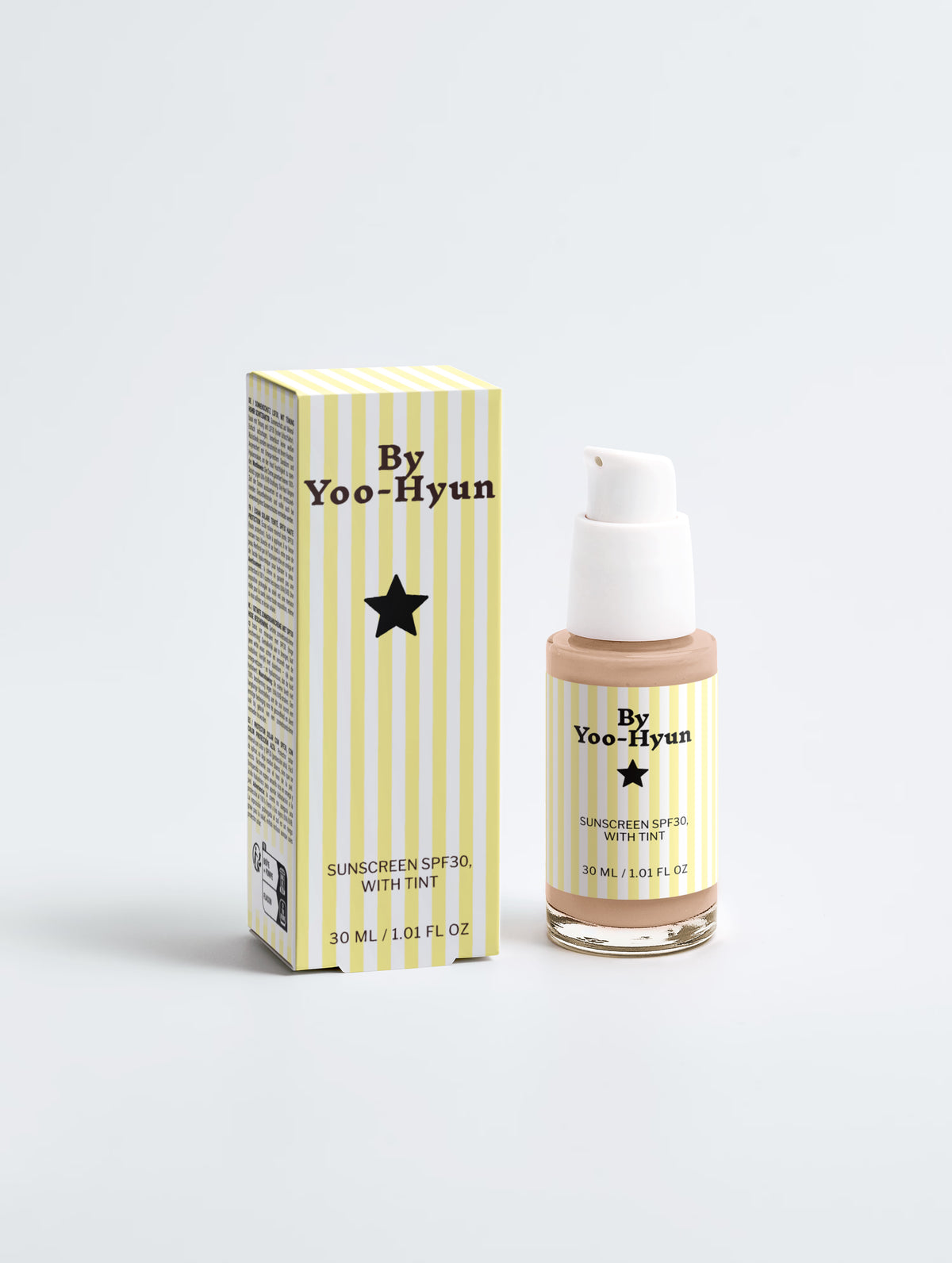Sunscreen SPF30, with tint